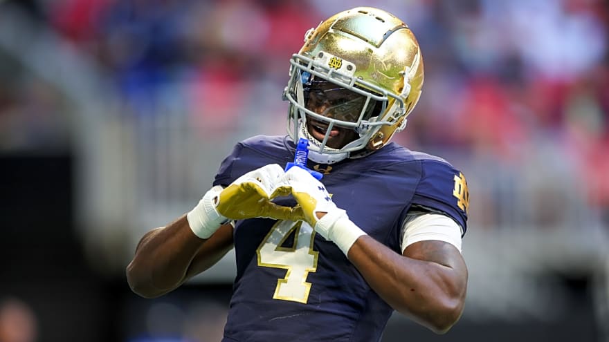 Notre Dame Running Back Jeremiyah Love Ranks As A Top 2026 NFL Draft Prospect