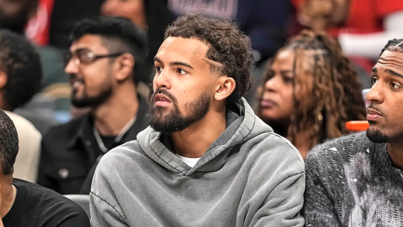 Trae Young responds after unusual ejection despite not playing for Wizards