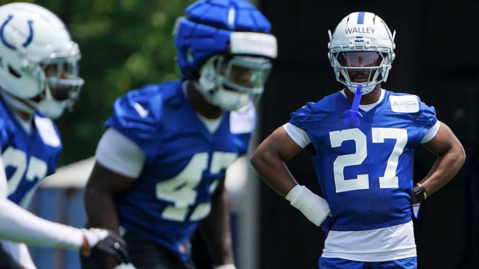 Injuries to Brents, Jones Open Door for Colts Rookie Justin Walley