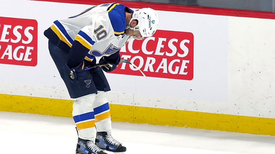 Blues’ Brayden Schenn gets 100% real on brutal loss to Stars