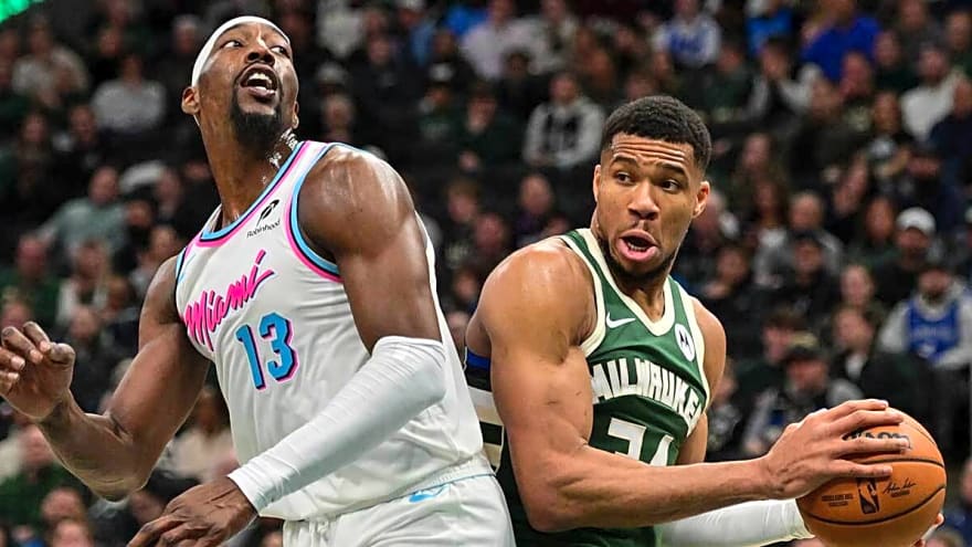 Why Giannis ‘might be the mismatch’ in this Heat lineup he and Bam Adebayo love