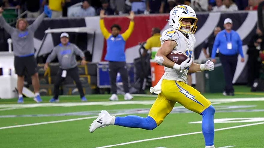 Chargers’ Ladd McConkey dealing with 'minor' injury according to Jim Harbaugh