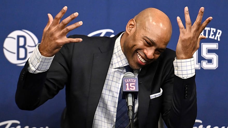 Vince Carter will try to jump-start Nets’ rebuild with 2026 NBA Draft Lottery luck