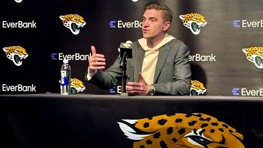 Jaguars GM James Gladstone reveals NFL Draft reason why Jacksonville has been quiet in free agency