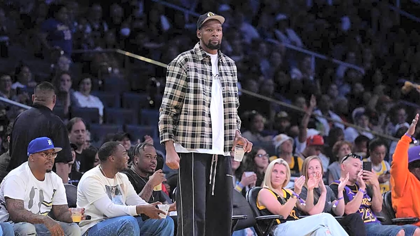 Rockets’ Kevin Durant hits back at fan’s ‘rage bait’ try
