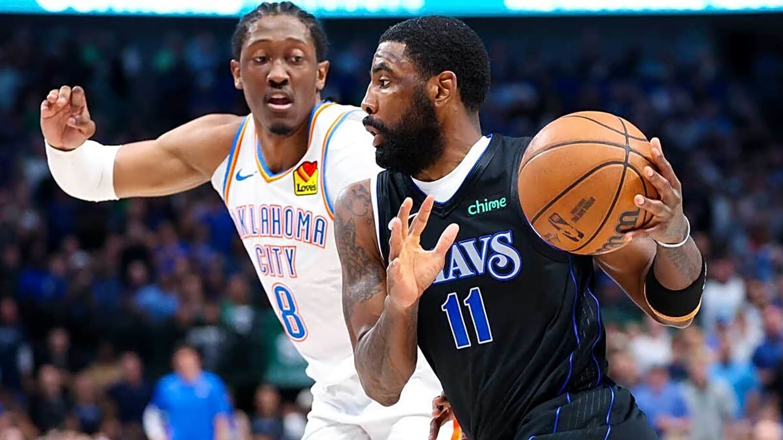 Thunder’s Jalen Williams admits to Kyrie Irving he got shots for wrist injury in playoffs