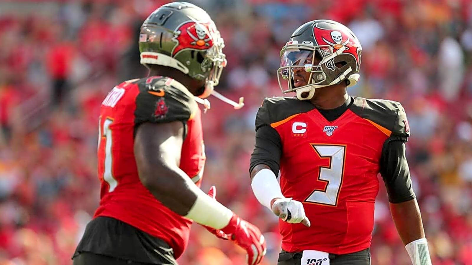 Jameis Winston pushes back at Tom Brady’s edge over him in Buccaneers’ system