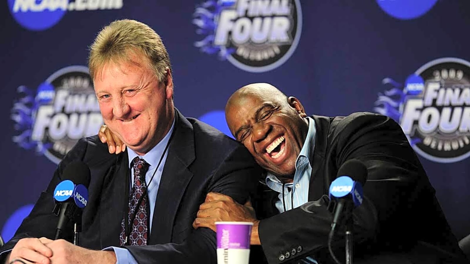 Lakers’ Magic Johnson admits Michael Jordan ‘mistake’ after beating Larry Bird in college