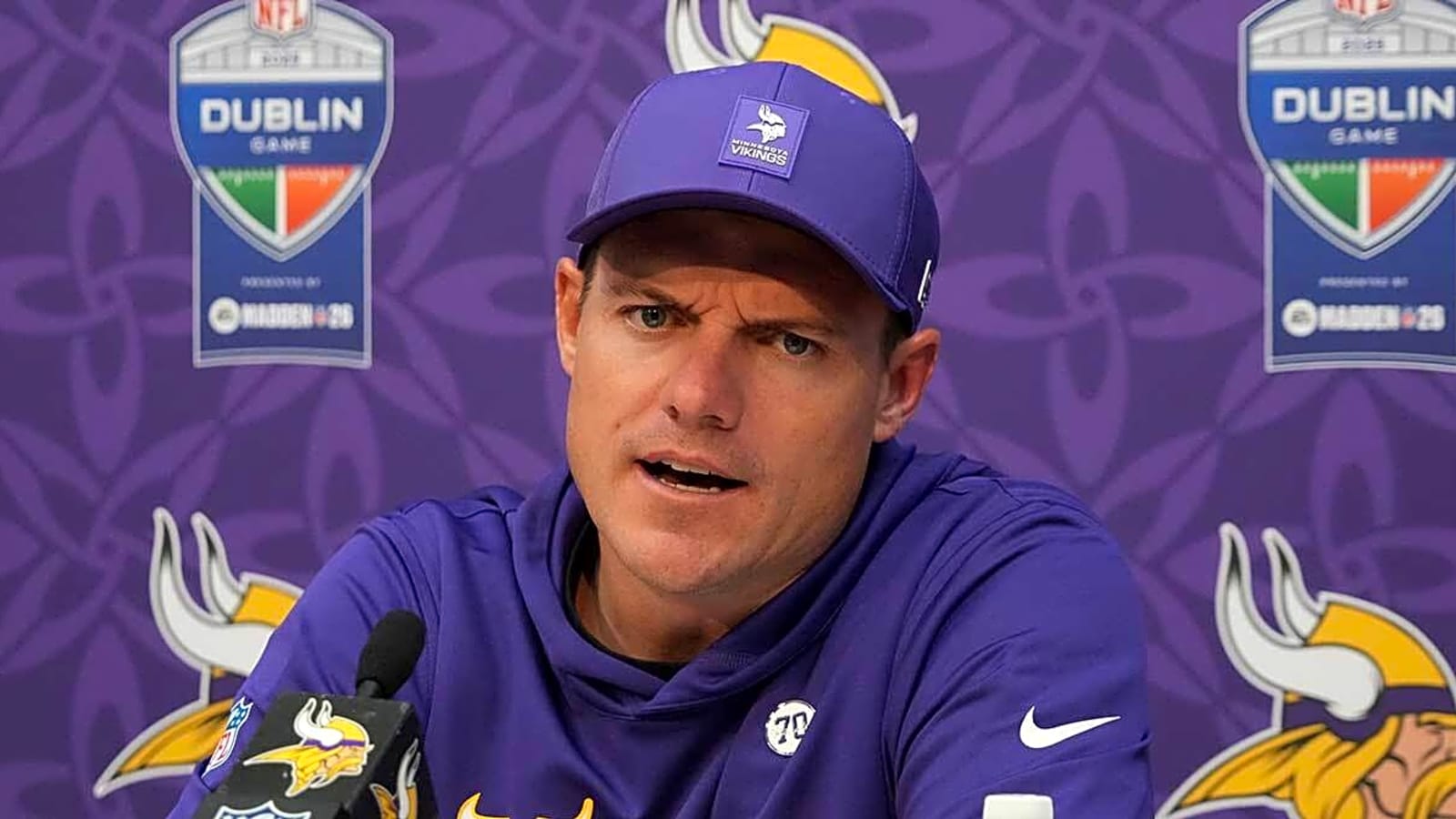 1 addition to Vikings’ injury report ahead of London game