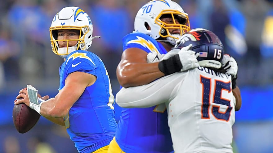 Greg Roman explains Rashawn Slater’s intriguing absence from Chargers practice