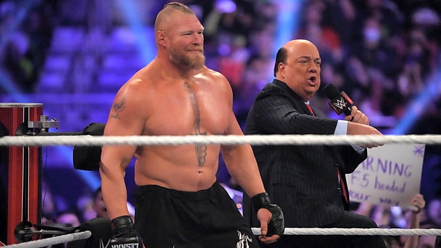 Did Paul Heyman tease Brock Lesnar’s WWE return?