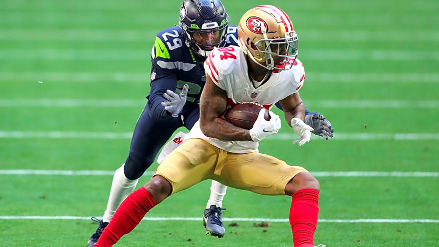 49ers’ Kendrick Bourne has perfect celebration after earning $500k bonus