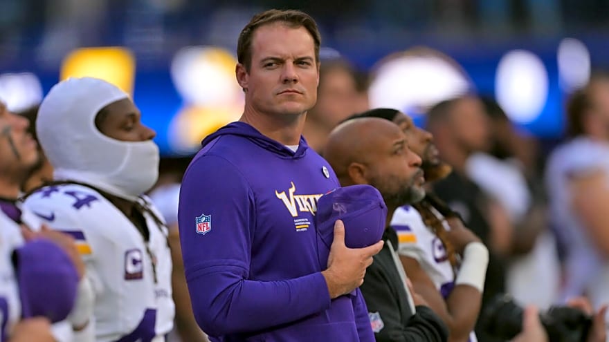 Vikings’ Kevin O’Connell explains curious Christian Darrisaw injury saga