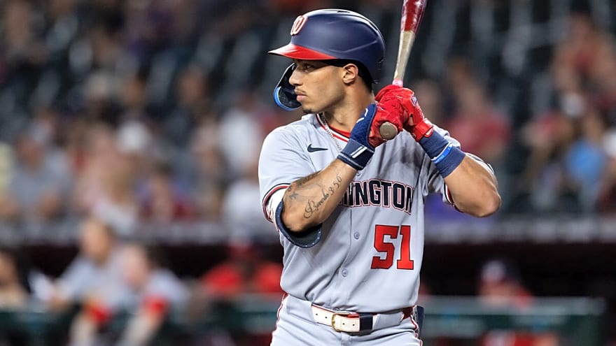 Nationals’ Daylen Lile hits 1st MLB home run vs. Rockies