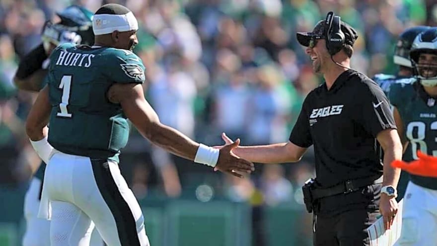 New Jersey Home of Eagles OC Gets Egged After Unexpected Loss to Bears