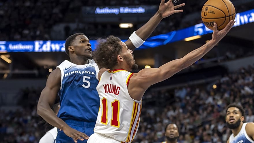 Hawks’ Trae Young earns comparisons to both Luka Doncic, Anthony Edwards from new teammates