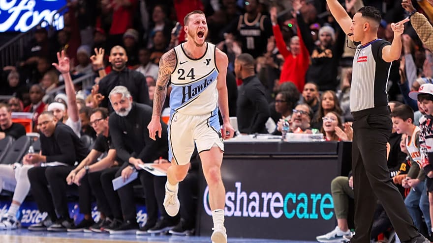 Knicks to waive ex-Hawks sharpshooter