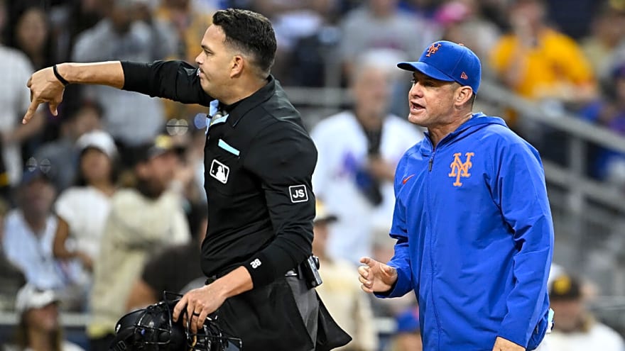 Mets’ Carlos Mendoza gets tossed from Padres game after Juan Soto outburst