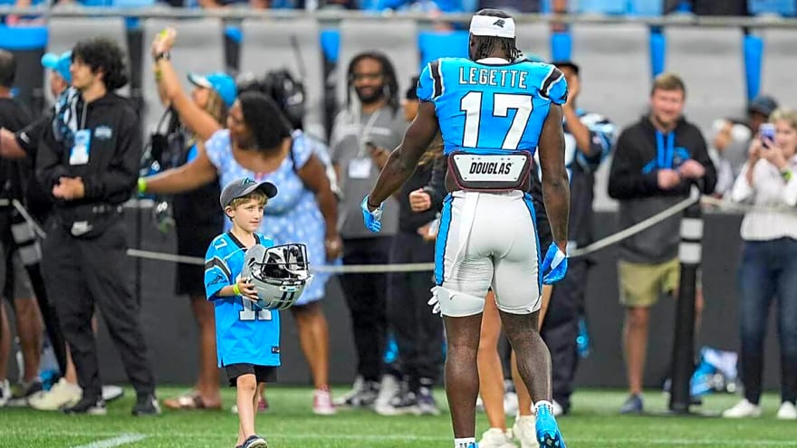 Panthers’ Xavier Legette draws AJ Brown comp from star teammate