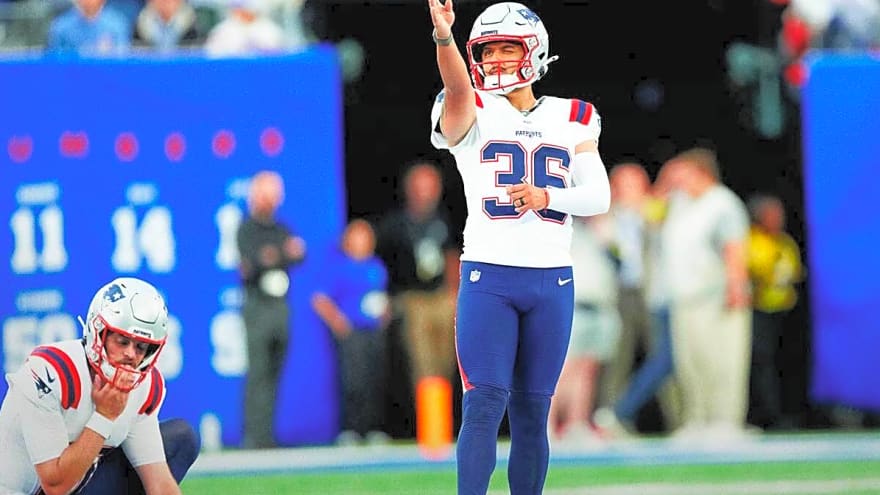Patriots have ‘a kicker problem’ after doinked extra points