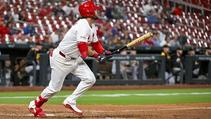 How Alec Burleson is embracing the Reds’ elder statesman role