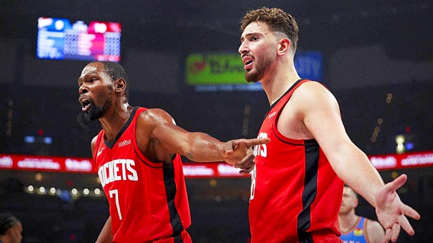 Rockets’ jumbo lineup nearly humbles Thunder, but there’s an 82-game problem