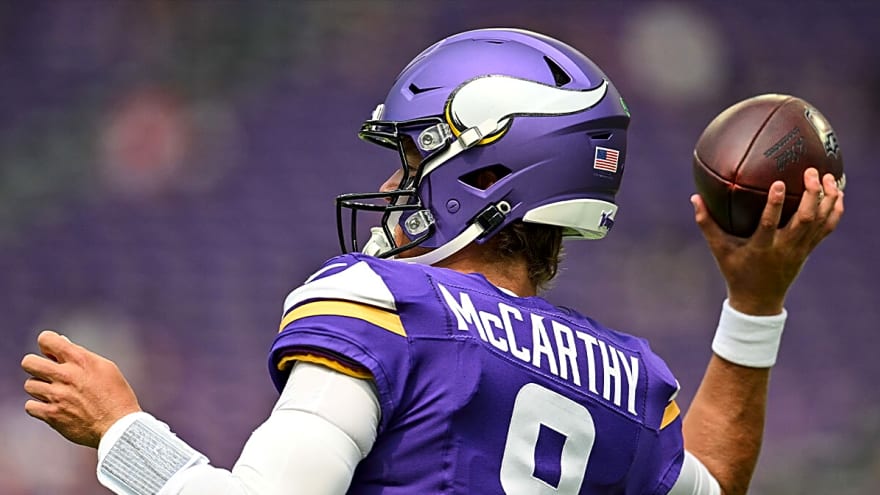 Kevin O’Connell reveals where things stand behind JJ McCarthy