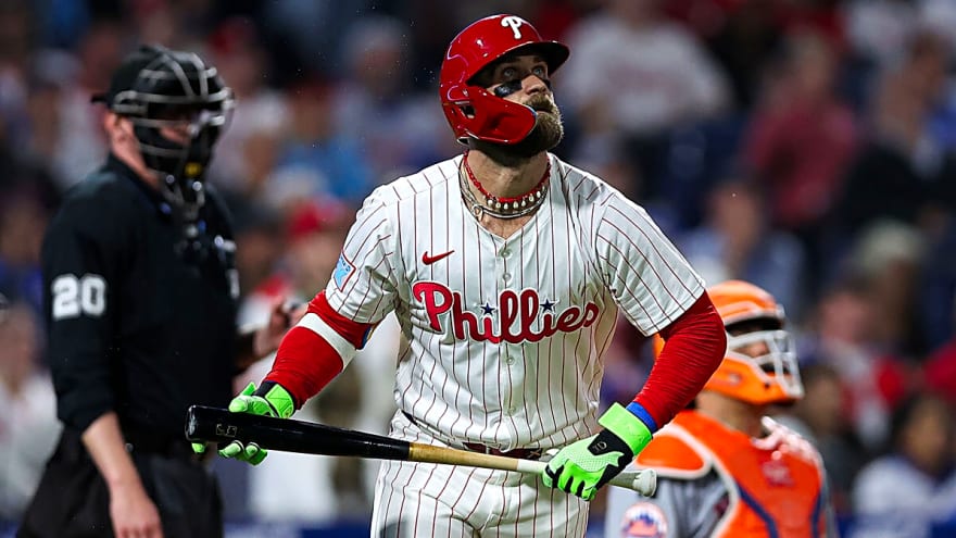 Phillies’ Bryce Harper gets real on struggles after first HR of season