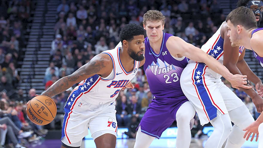  Jazz insider claims 76ers interested in draft trade to get off Paul George