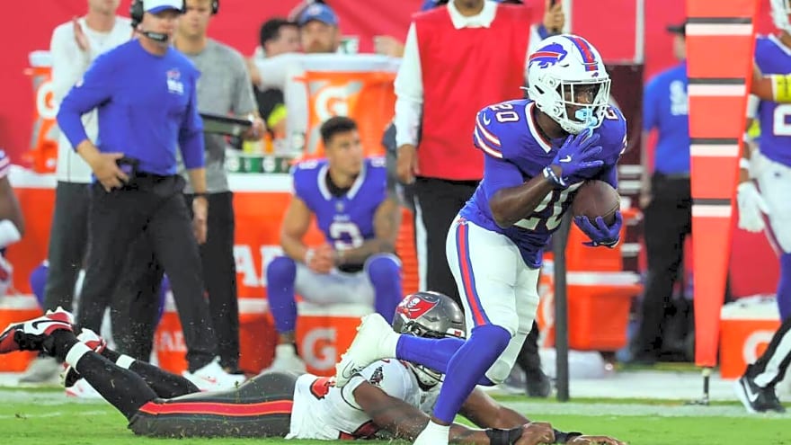 Bills RB Frank Gore Jr.’s TD vs. Buccaneers will give fans all the feels
