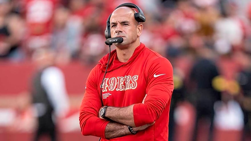 Robert Saleh drops ‘violent’ vision for Titans’ style – ‘Talk a little s**t’