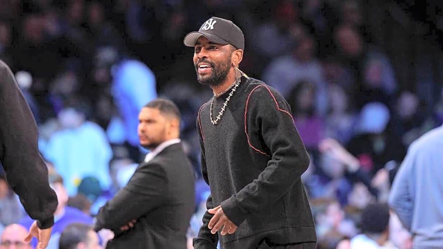 Kyrie Irving drops words of wisdom at basketball camp