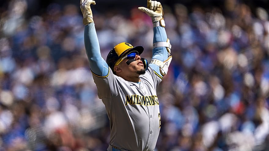 Brewers walk off Yankees in OT with clutch William Contreras hit