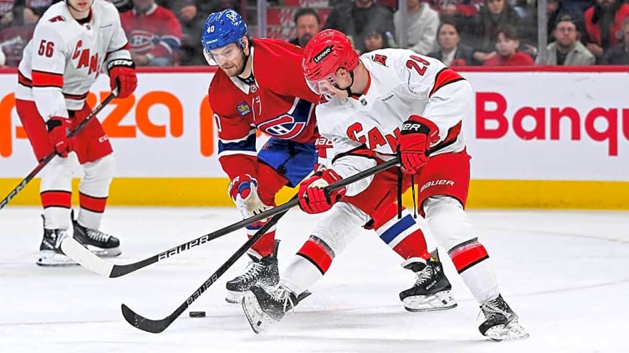Hurricanes recall top prospect before Stars showdown