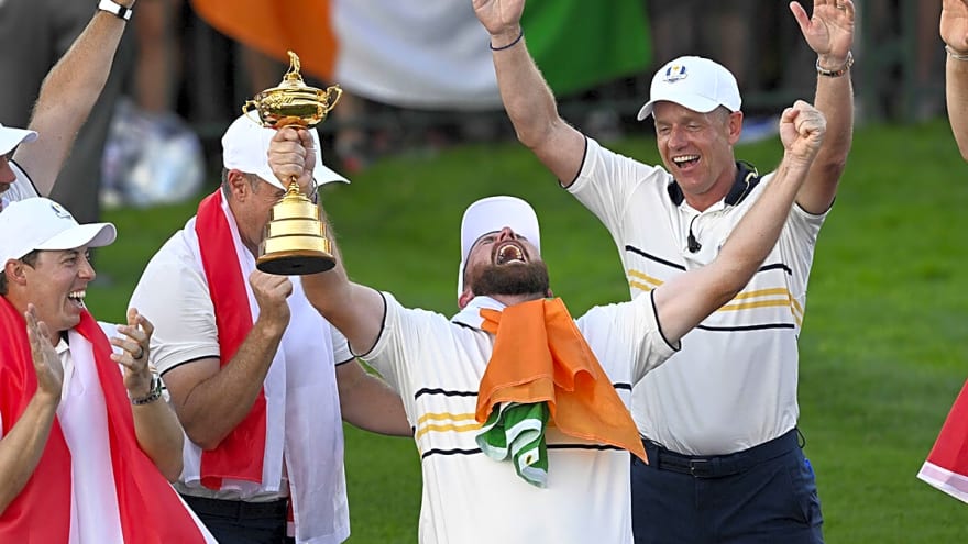 Shane Lowry takes Ryder Cup dig at Keegan Bradley during Skins Game