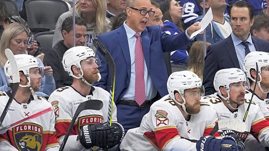Paul Maurice calls out ‘slow’ Panthers team after Flyers loss