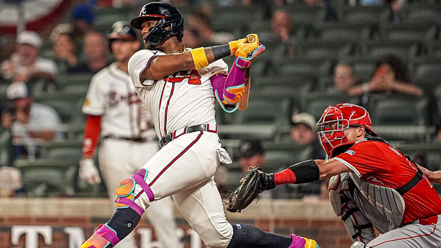 Braves’ Ronald Acuña Jr. scratched from lineup with injury concern
