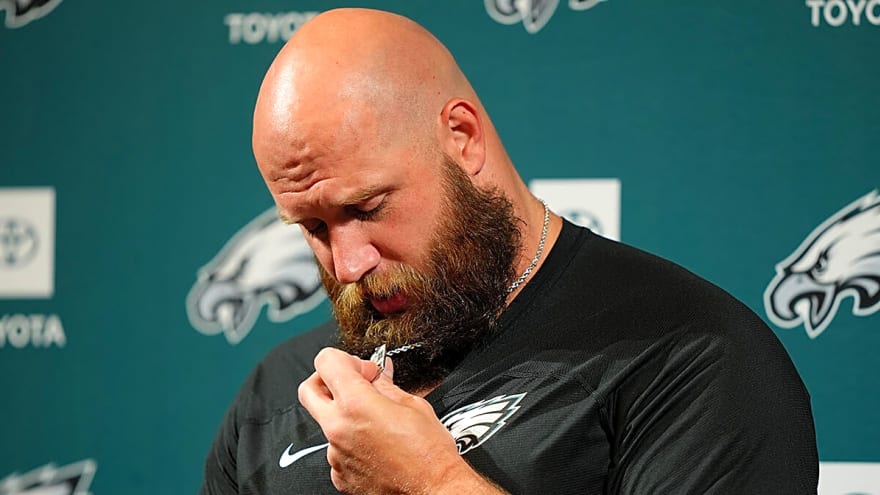 Lane Johnson sounds off on possibly tying Brandon Graham in Eagles history