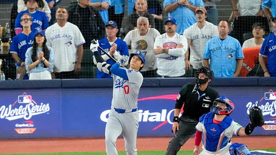 Shohei Ohtani’s 1st World Series home run is lone bright spot of a brutal Game 1 loss