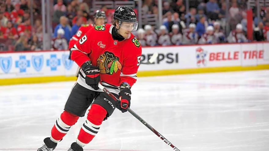 Why Blackhawks’ Tyler Bertuzzi won’t comment on non-goal vs. Canucks