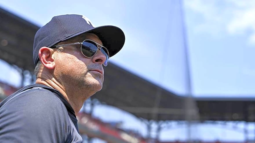 Aaron Boone’s 6-word evaluation of home run party vs. Nationals