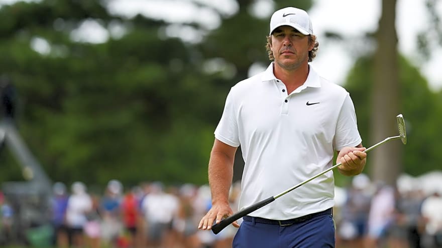 Reporter shockingly calls Brooks Koepka’s majors record out in viral moment at PGA Tour press conference