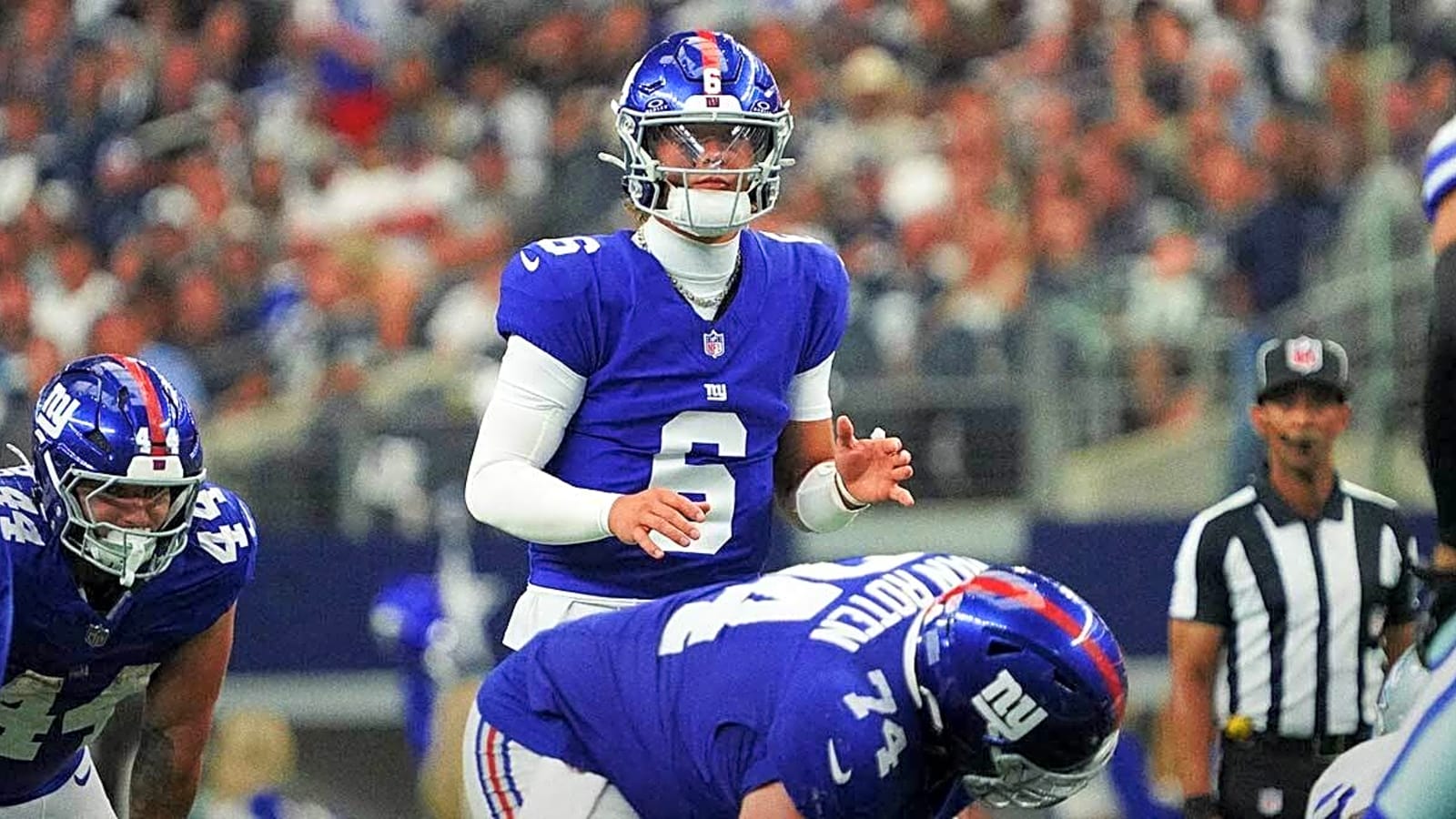 How Giants are taking Patrick Mahomes approach with Jaxson Dart