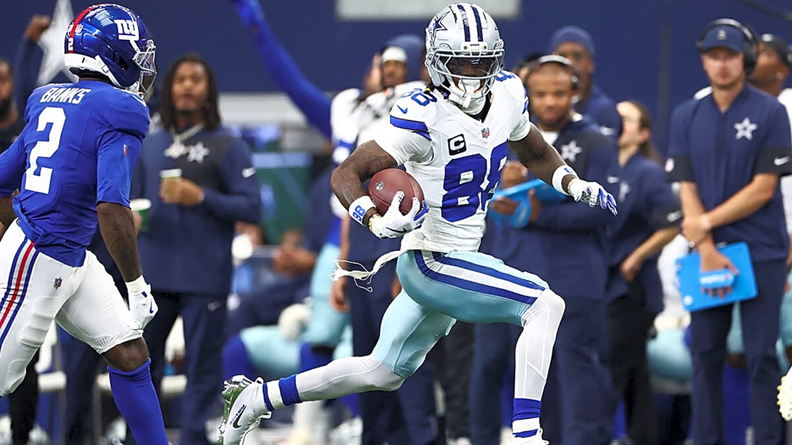 Cowboys’ CeeDee Lamb spotted attacking injury rehab at practice