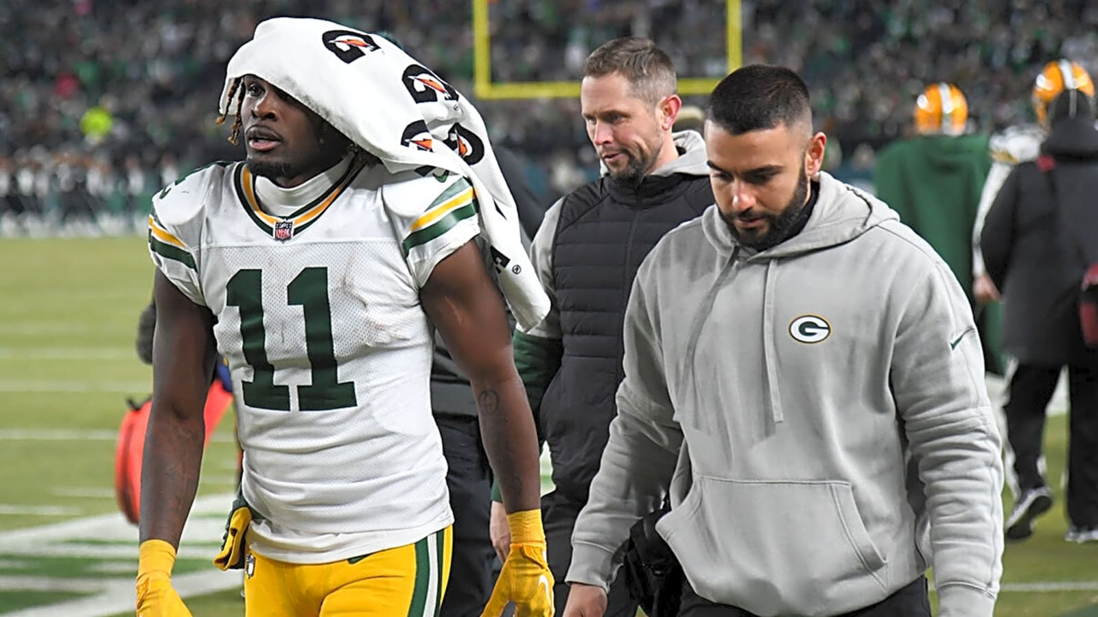 Packers’ Jayden Reed shares 3-word message amid collarbone injury