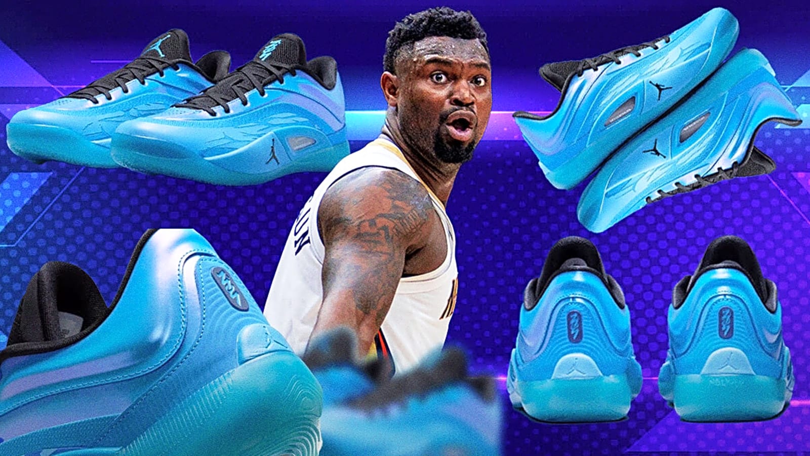 Zion Williamson releases new Jordan Zion 4 ‘Iridescence’