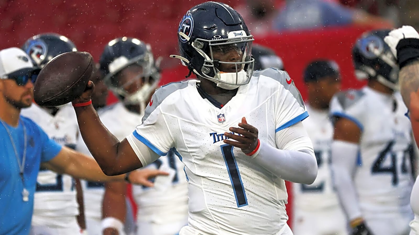 Titans HC Brian Callahan evaluates Cam Ward’s preseason debut
