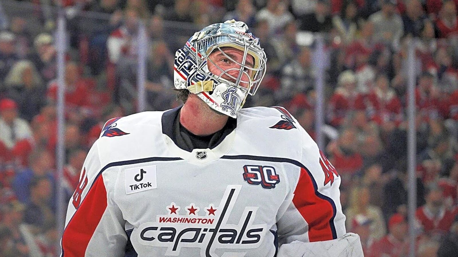 Capitals’ Logan Thompson suffers injury 2 weeks before Olympics
