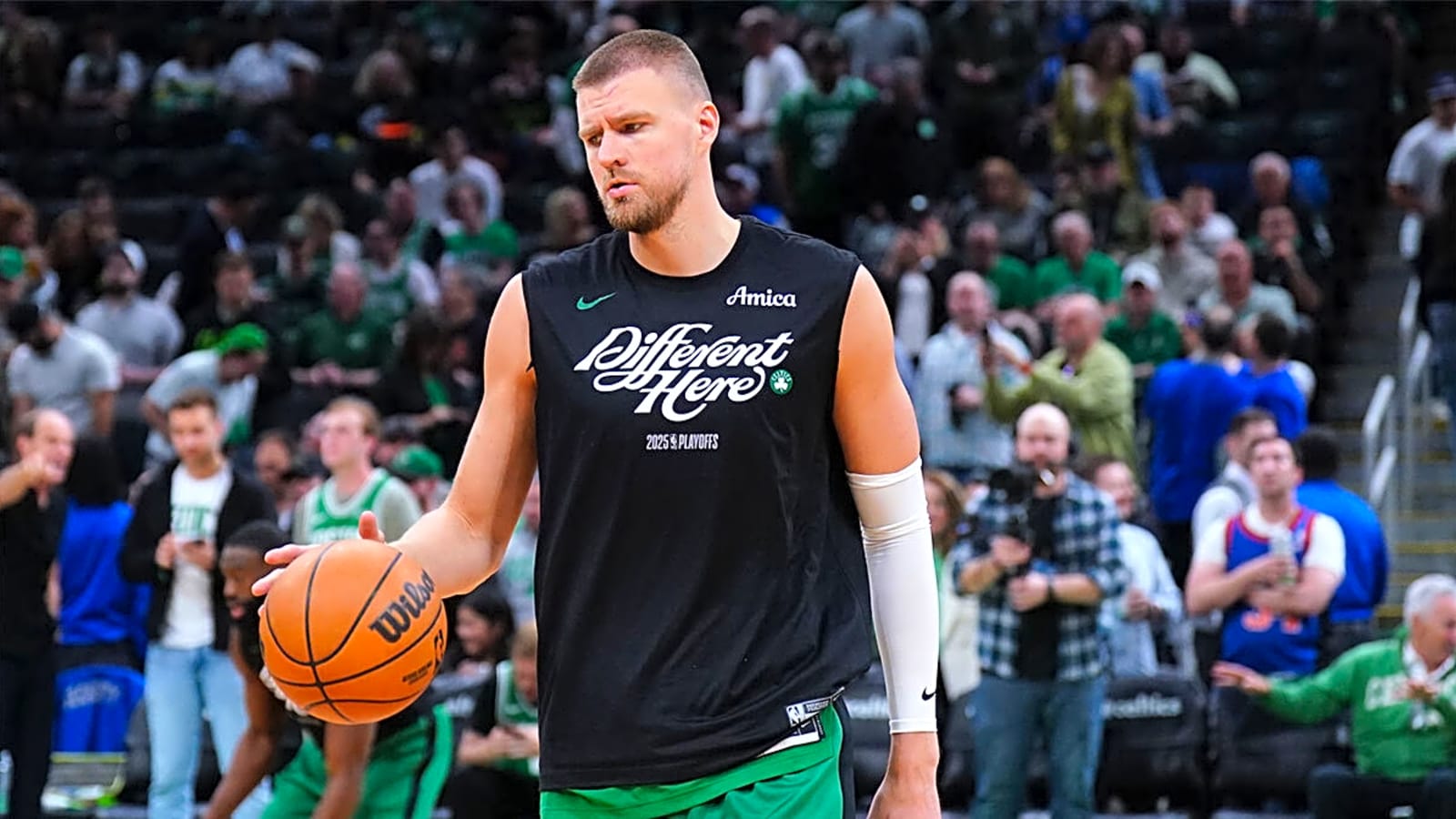 Brian Windhorst concerned over Celtics’ Kristaps Porziņgis mystery illness