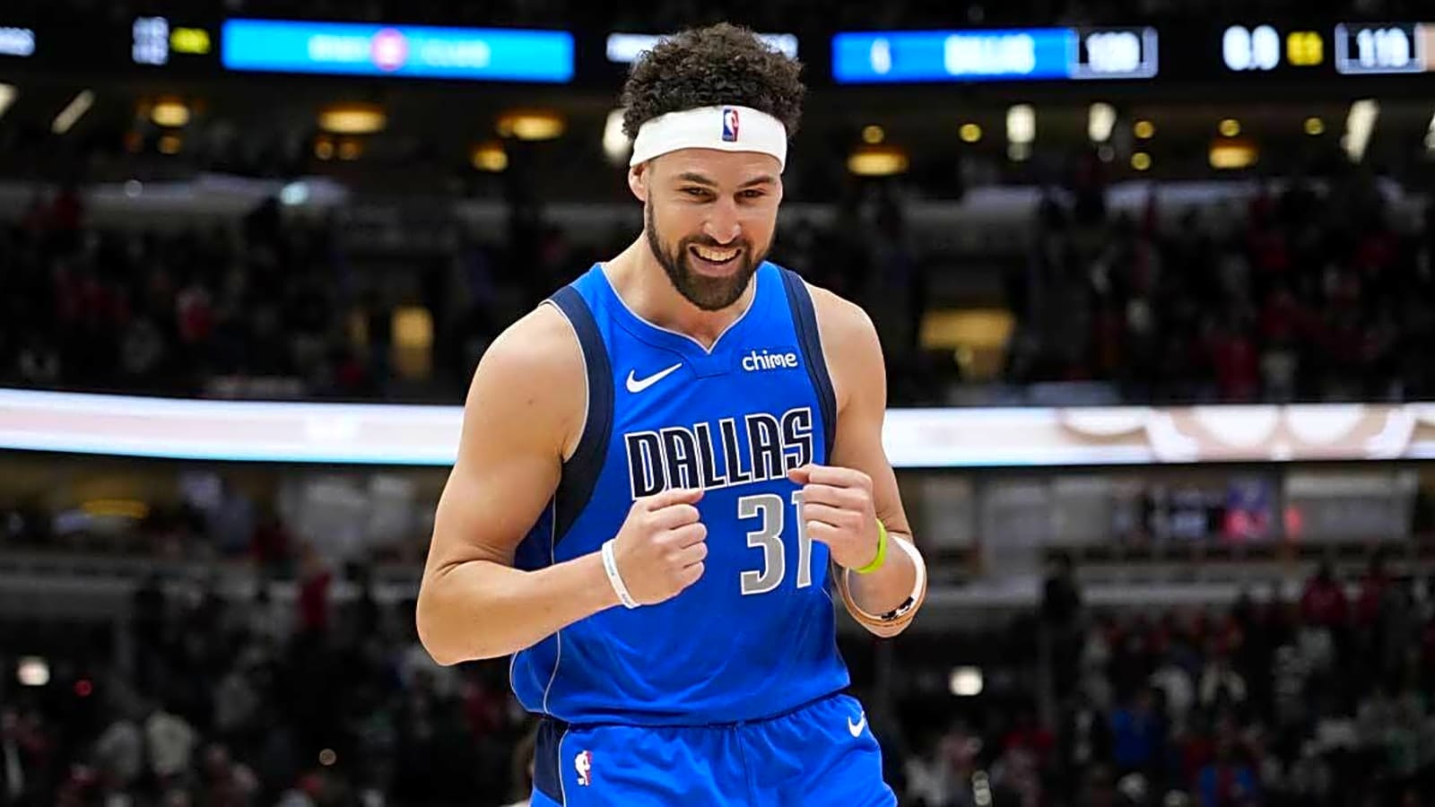 Mavericks’ Klay Thompson’s shot looks good as ever in latest open run